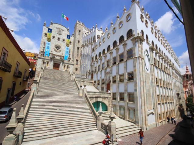 Hotel De La Paz Guanajuato Bagian luar foto