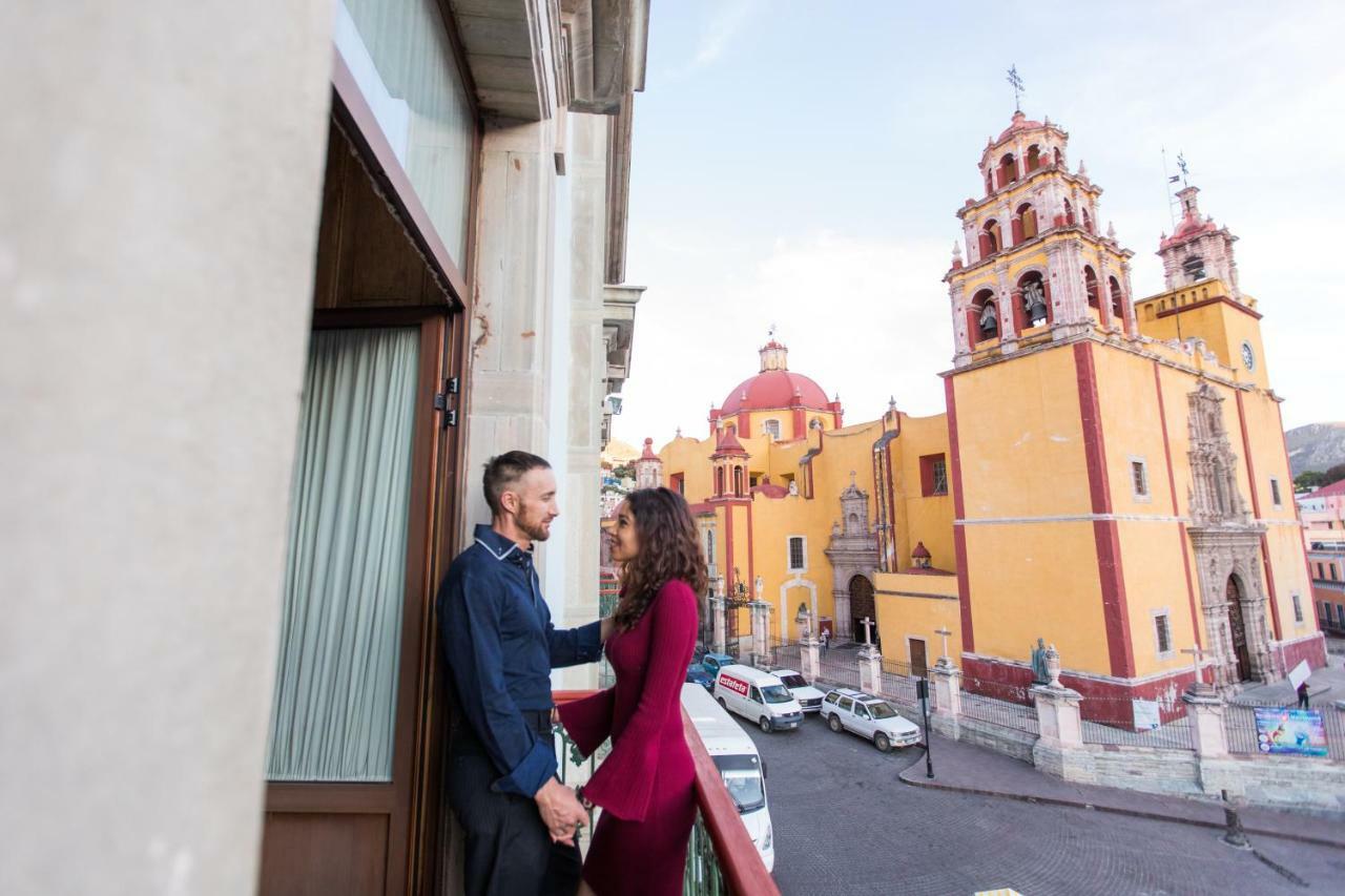 Hotel De La Paz Guanajuato Bagian luar foto