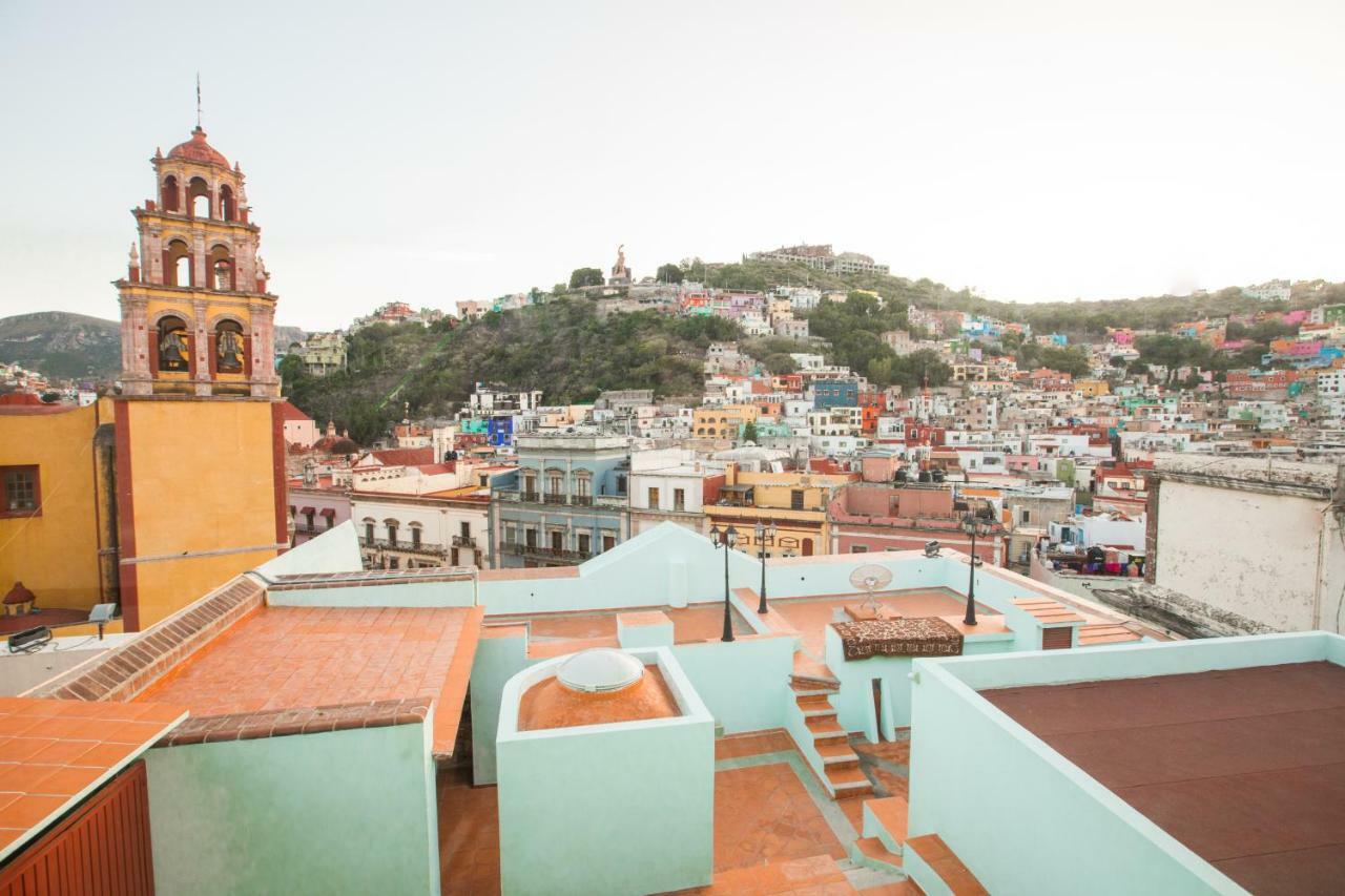 Hotel De La Paz Guanajuato Bagian luar foto